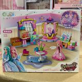  Đồ chơi lắp ráp : Phòng ngủ của Princess Candy's 202pcs, 6ages+, No. 30005A,B,C,D 