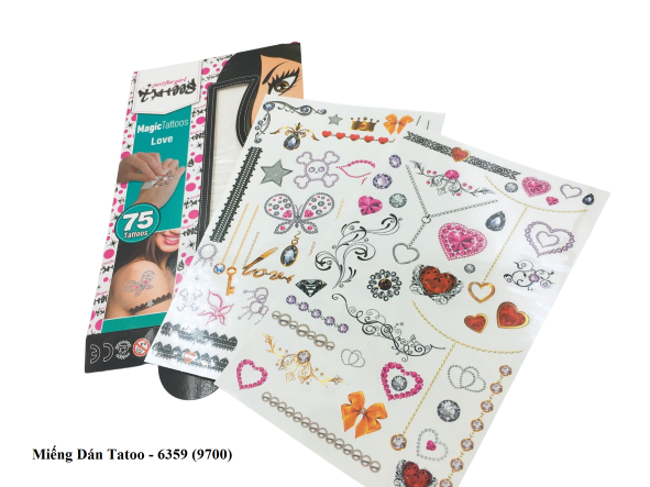  Miếng Dán Tatoo - 6359 (9700) 
