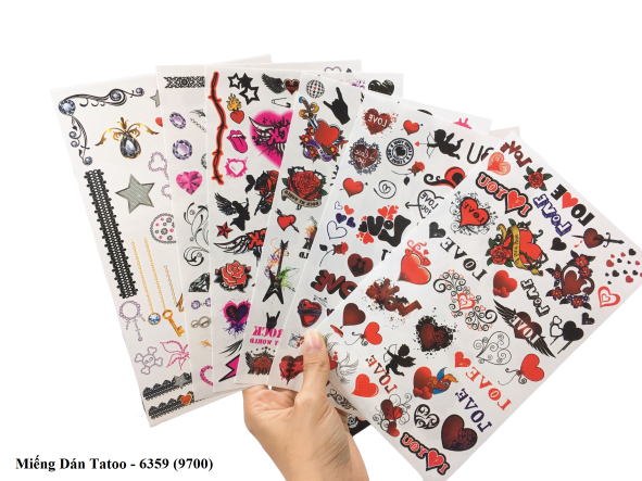  Miếng Dán Tatoo - 6359 (9700) 