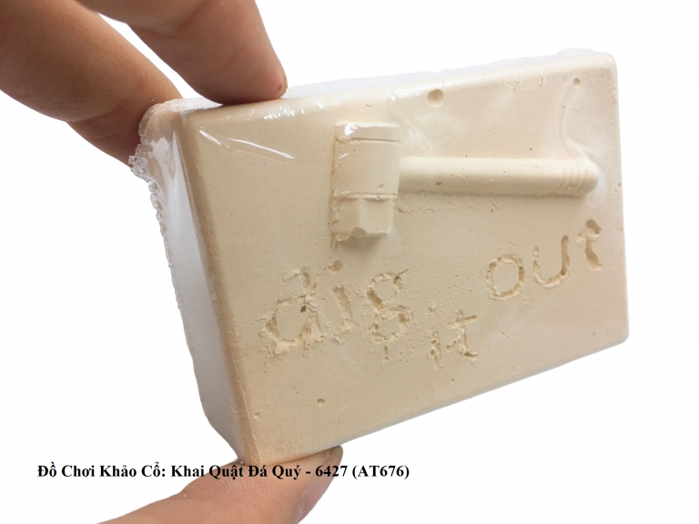  Đồ Chơi Khảo Cổ: Khai Quật Đá Quý No. AT676 