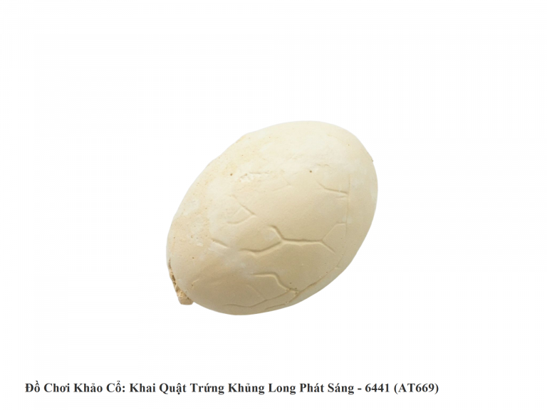  Đồ Chơi Khảo Cổ: Khai Quật Trứng Khủng Long Phát Sáng No. AT669 