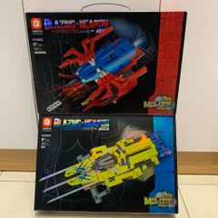  Đồ chơi lắp ghép: bộ xếp hình găng tay phóng tơ của Người Nhện (Spider-man) 295pcs 6Ages+ No. FC9404,2 