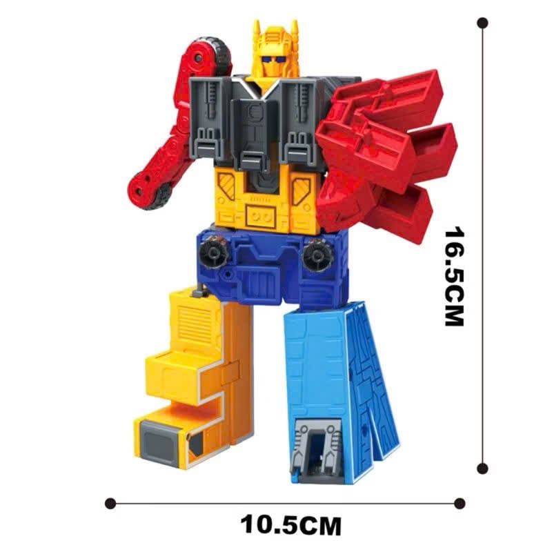  Bộ xếp chữ 24 chi tiết biến hình robot No. 788-51Y 
