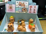  Hộp mù Blindbox: Set 6_ Tuần làm việc của CAPYBARA, 3+ages, No. 1040-189 ( có lẻ ) 