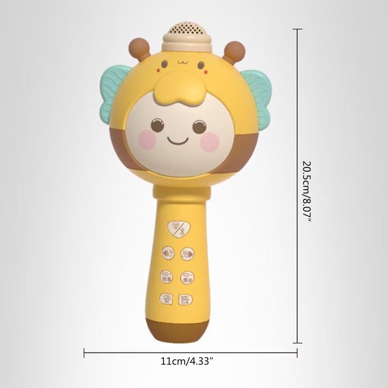  Micro con ong không dây bằng nhựa cho trẻ có kết nối bluetooth No. B001 