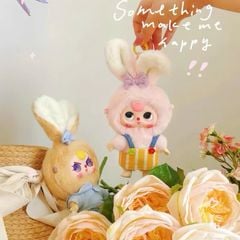  BLINDBOX BABY THREE ( bé 3 ) : Baby Three Macaron Cute Bunny ( hàng có sẵn ) 