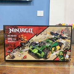  Đồ chơi lắp ráp : Đồ chơi lắp ráp Ninja Xe Đua Bóng Đêm, 6ages+, 292pcs, No. 60181 