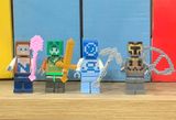  (ĐỌC MÔ TẢ) Đồ chơi lắp ráp : Combo 30 túi lắp ráp mô hình Minecraft mini kèm phụ kiện ( có 4 mẫu ) 