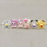  ĐỌC MÔ TẢ_Set 10-20-30-50 túi mù tự xé các loại charm mini ( Vịt, Heo, Capybara, Chai lọ, bst Sanrio ) 