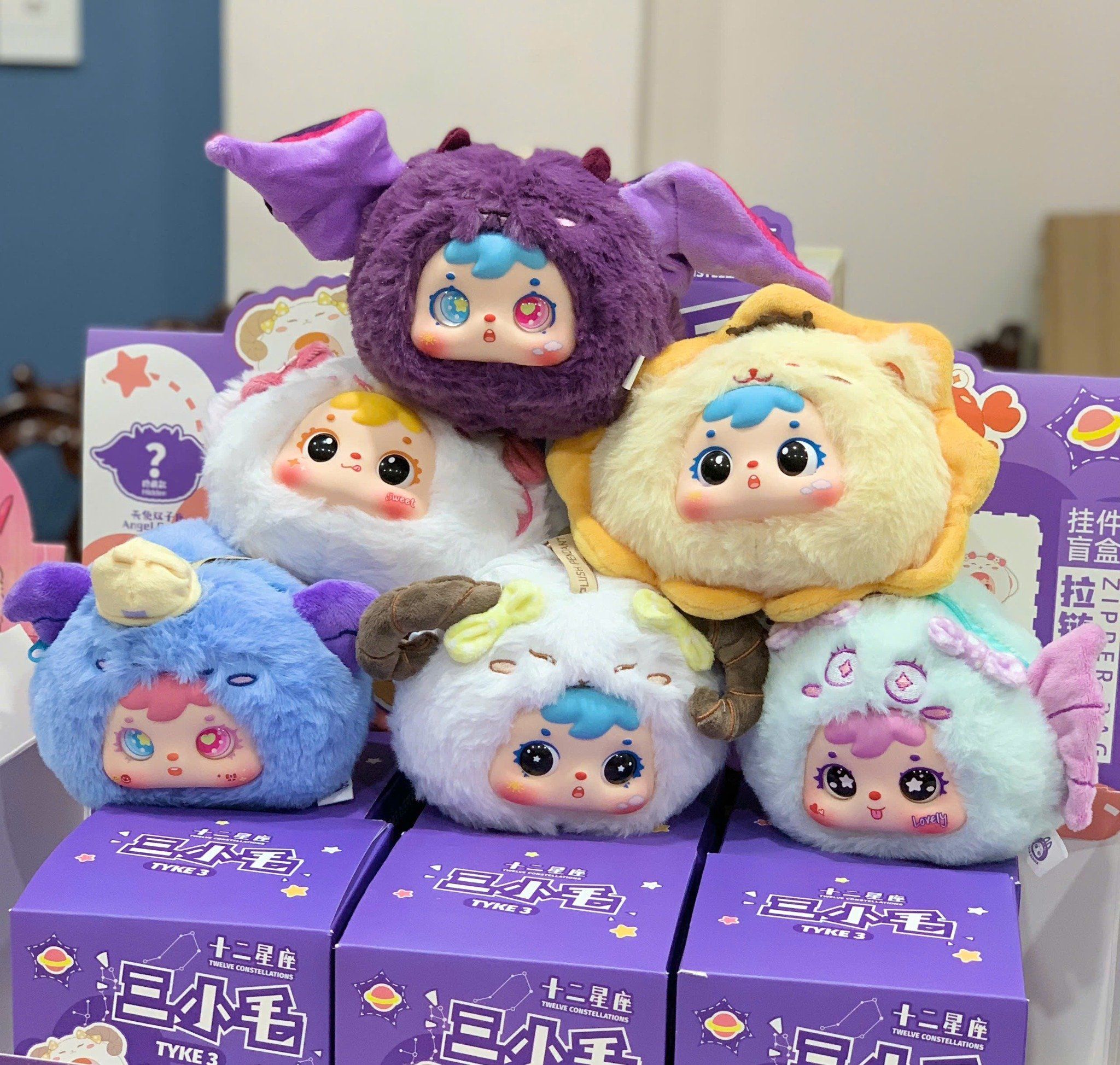  BLINDBOX SAMUEL : Blindbox Samuel 12 cung hoàng đạo ( hàng có sẵn ) 