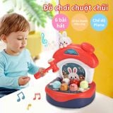  Đồ chơi vận động: Bộ đập Thỏ vui nhộn có nhạc _ HappyHamster, dùng pin, 3+ages, No. 162-15 
