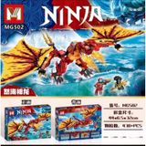  Đồ chơi lắp ráp : Bộ Chiến binh Rồng, 438pcs, 6+ages, No. MG502 