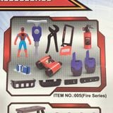  Đồ chơi mô hình : Vali kéo Người Nhện Spider _ Mô hình đồ chơi Cứu hỏa series, 3ages+, No. 005 