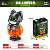  Đồ chơi mô hình : Bộ lắp ráp Building Blocks lễ hội Halloween, 6ages+, 89-134pcs, No. 9091, 9092 