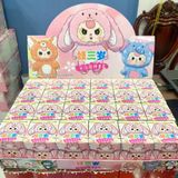  ( CÓ TRÙNG MẪU, GIAO NGẪU NHIÊN ) Set 24 móc khóa nhân vật hoạt hình : Kuromi, BabyCry, BB3, Noel, Ngựa Thần Tài 