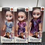  Đồ chơi nhập vai: Búp bê Elsa & Anna (Frozen II) đáng yêu ( 6in1 size 16 cm) 3Ages+ No. 3696 