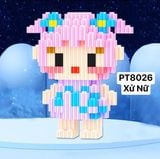  Đồ chơi lắp ráp : Lắp ráp mini XINZ Constellation_ 12 Cung hoàng đạo 