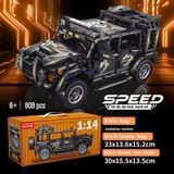  Đồ chơi mô hình : Bộ Lắp Ráp Xe Địa Hình Off-Road–Tỉ lệ 1:14, 6ages+,768-910pcs, No. 9056-1,2,3,4,5 