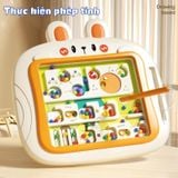  Đồ chơi giáo dục : Bảng Vẽ Nam Châm Từ Tính Hình Thỏ Đáng Yêu, No. Q703A, Q703B 