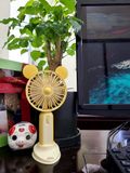  Đồ dùng văn phòng: Quạt cầm tay hoặc để bàn USB Fan  pin sạc, Model DD 8077 DianDi Brand (4 màu giao ngẫu nhiên) 
