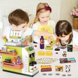  Đồ chơi nhập vai: Bộ quầy Siêu Thị Mini (Super Market), 37x21x41cm, 3ages+, No. 668-124 
