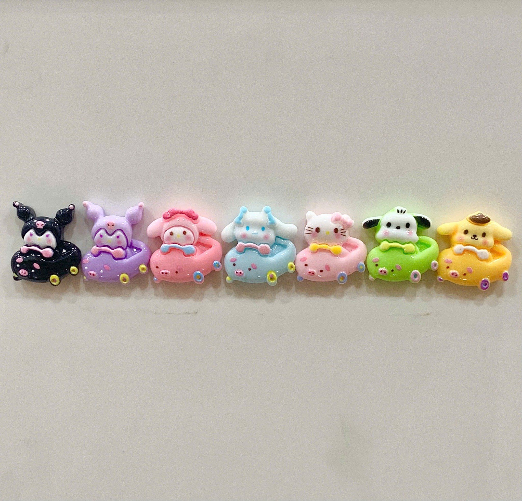  ĐỌC MÔ TẢ_Set 10-20-30-50 túi mù tự xé các loại charm mini ( Vịt, Heo, Capybara, Chai lọ, bst Sanrio ) 