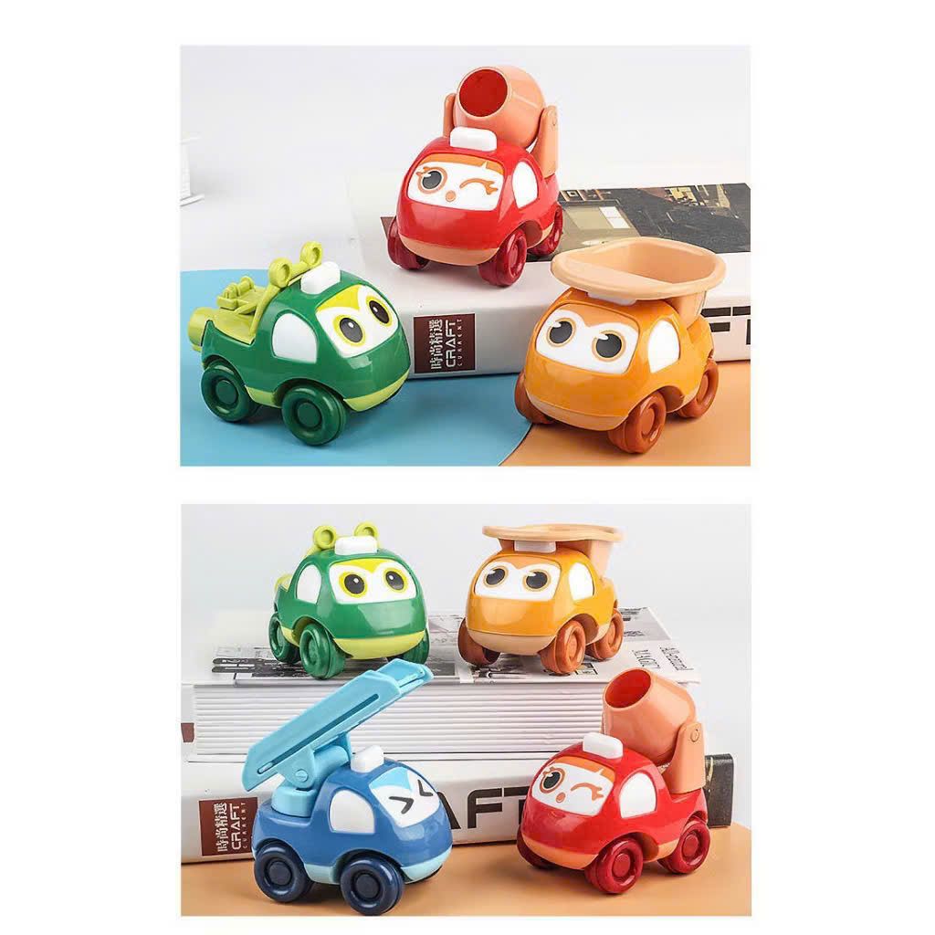  Đồ chơi vận động : Đội xe Poli xây dựng công trình, 3ages+, No. 8338 