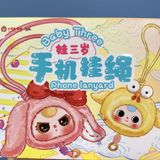  BLINDBOX BABY THREE ( bé 3 ) : Baby Three Dây đeo điện thoại ( hàng có sẵn ) 
