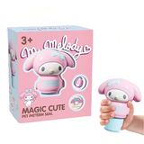  Đồ chơi con dấu : Con dấu hình dán sticker Melody, Gấu dâu Losto đáng yêu cho bé, 3ages+, No. XB002,004 
