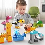  Đồ chơi lắp ráp FEELO : Bộ các khối lớn phù hợp cho bé làm quen với màu sắc, động vật ( 102 PCs ) 3ages No. FL1650 