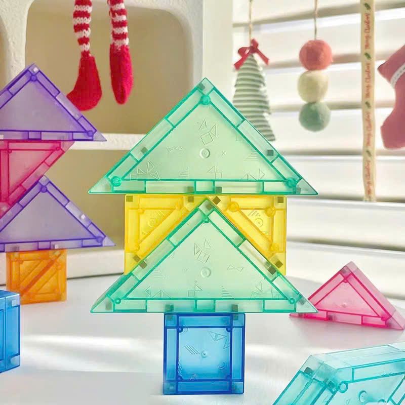  Đồ chơi giáo dục : Bộ Xếp Hình Nam Châm Tangram 3D, 3+ages, No. YY-20 