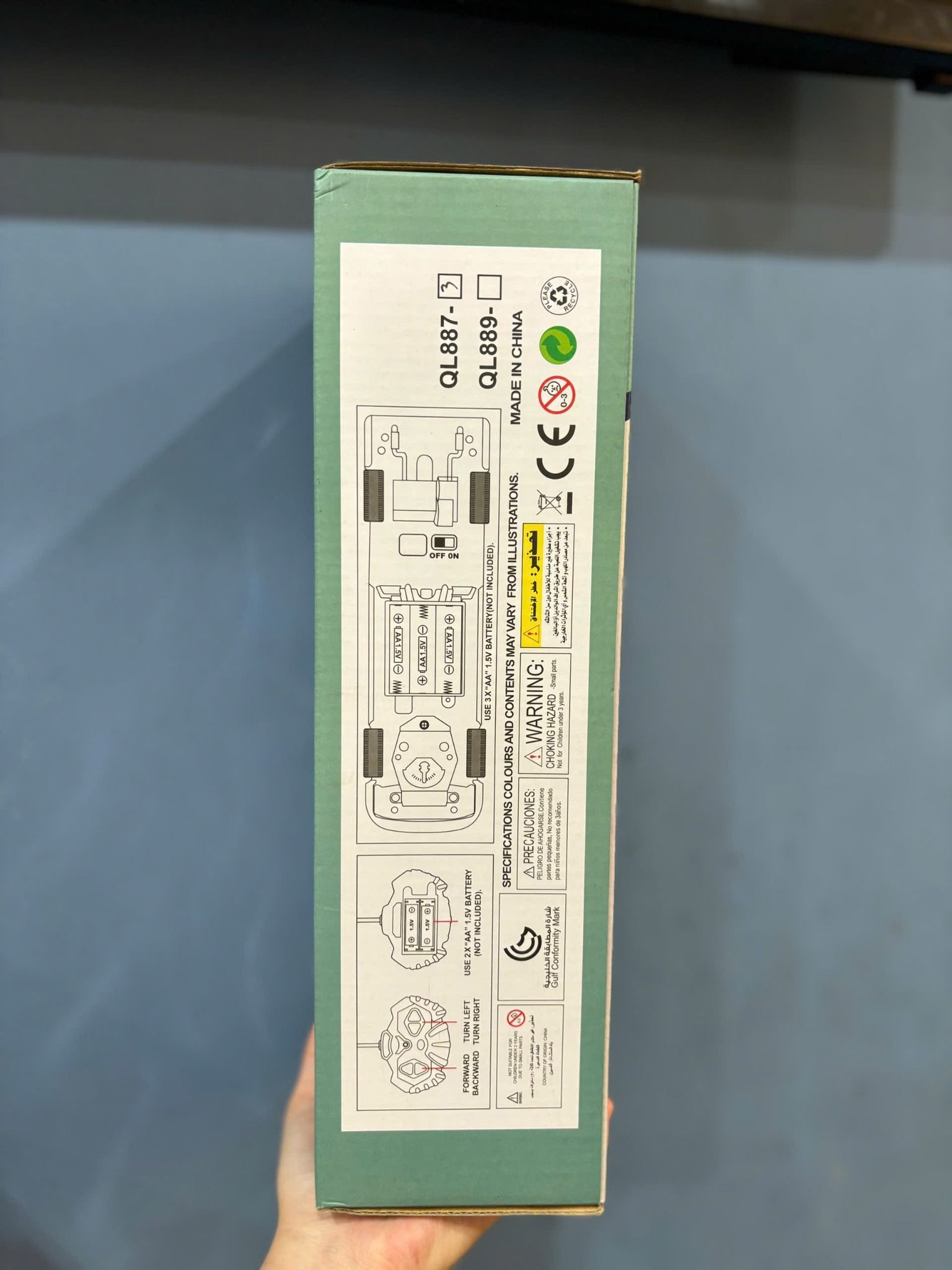  Mô hình xe bus điều khiển từ xa QL887 