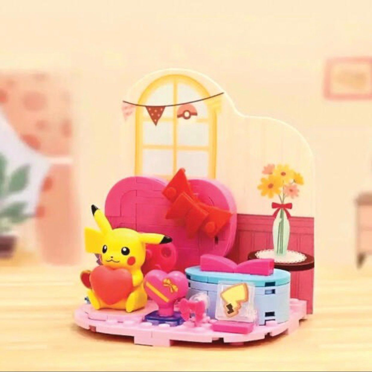  Đồ chơi mô hình : Bộ lắp rắp KEEPPLEY, BST POKEMON, 6+ages, No. K20218,19,20,25 