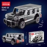  Đồ chơi mô hình : BỘ LẮP RÁP Ô TÔ TỐC ĐỘ - XE DÂY CÓT, 6ages+, No. 9140 