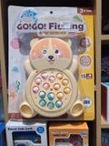  Bộ câu cá Gấu Misa quay 360 độ dùng pin No. 328-334 (màu vàng và màu trắng) 