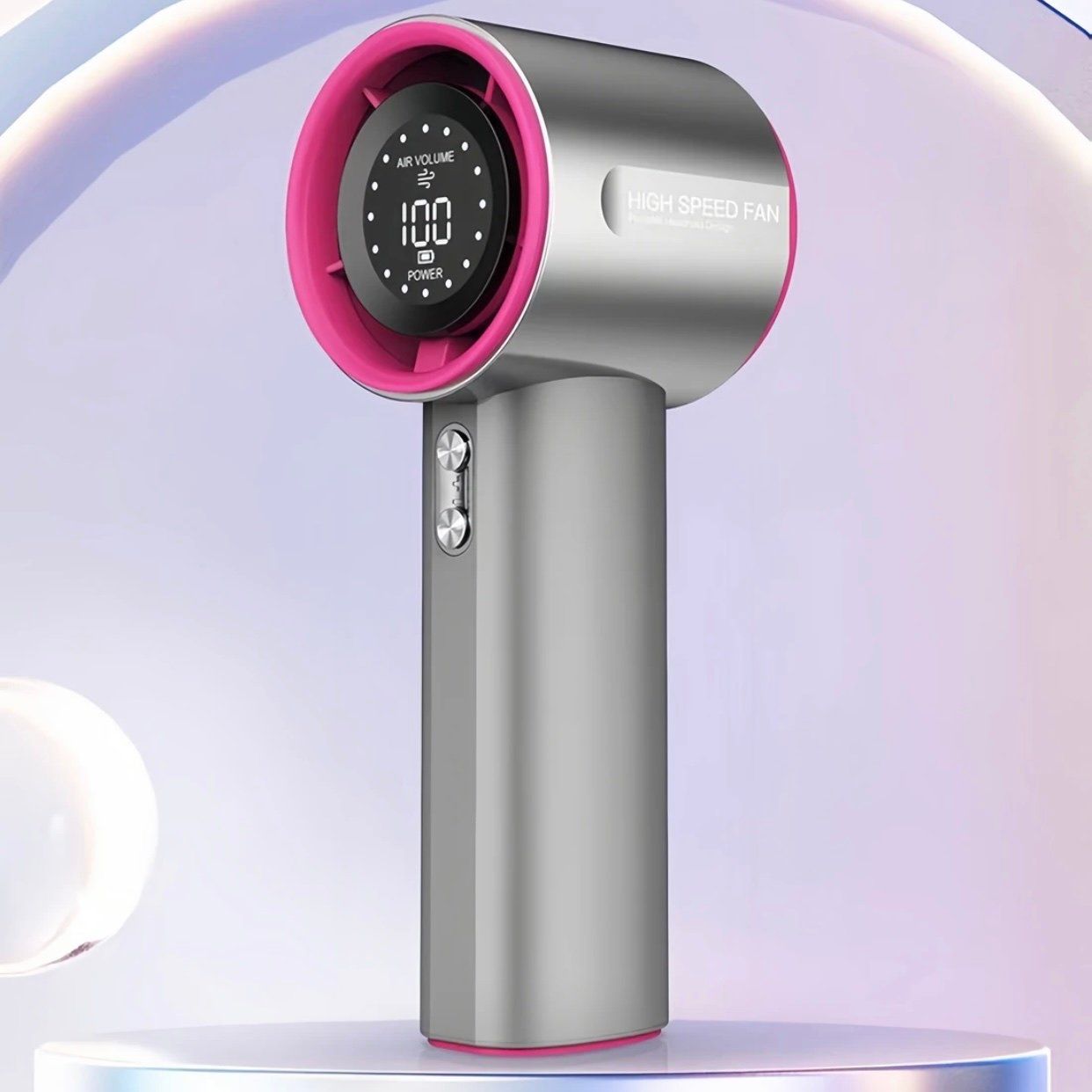  Quạt cầm tay tốc độ cao (Handleld Fan) màn hình LED, (100 - speed) dung lượng cao 4000 mAh GS1 