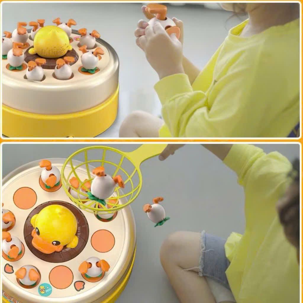  Đồ chơi vận động : Bộ đồ chơi Vịt B'Duck phóng và bắt vịt con vui nhộn, 3ages+, No. 685-41 BD-1 