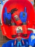  Đồ chơi mô hình : Vali kéo Người Nhện Spider _ Mô hình đồ chơi Cứu hỏa series, 3ages+, No. 005 