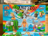  Đồ chơi mô hình : Bộ lắp ráp 8 nhân vật Brianrot siêu sáng tạo và thú vị, 8ages+, 438 pcs, No. 30351 