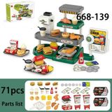  Đồ chơi nhập vai : Quầy thu ngân đồ ăn nhanh (Fast food chain), 3ages+, No. 668-139 