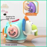 Đồ chơi vận động : Hộp chú Voi bận rộn giúp các bé sơ sinh làm quen với âm thanh, hình khối và màu sắc, 3m+, No. BY115 