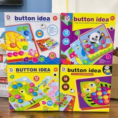  Đồ chơi vận động: Bộ nút cài ý tưởng (Button idea) giúp bé rèn luyện tập trung No. 22801,2,3,9 