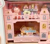  Đồ chơi nhập vai: Dreamy Bay mini Rabbit bunk set_ bộ giường tầng của Thỏ trắng, 3+ages, No. 6678 