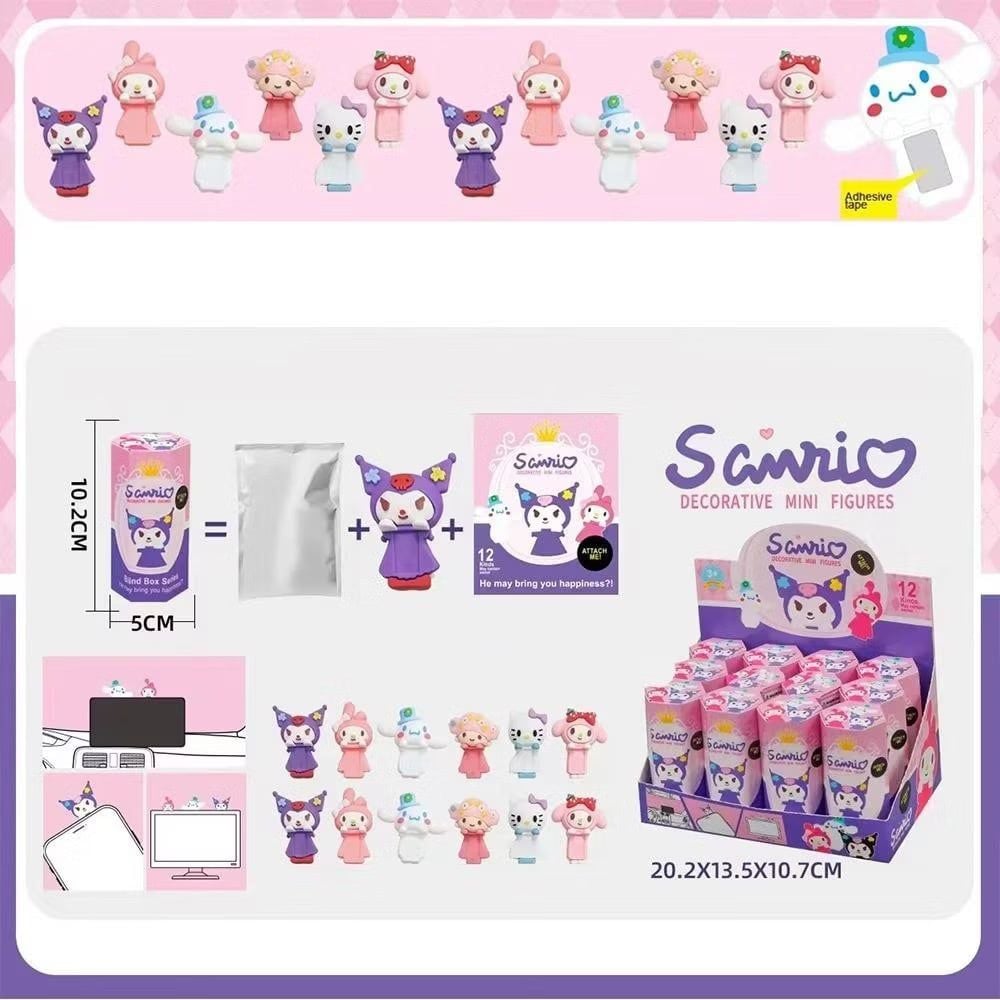  Đồ chơi mô hình : bộ sưu tập mô hình Sonny Angel, phụ kiện gắn điện thoại, laptop siêu đáng yêu 