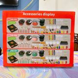  Đồ chơi nhập vai: Hộp đồ chơi bếp điện từ,thức ăn, dụng cụ nhà bếp,... 69 chi tiết, 3+ages, No. 551 