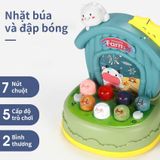  Đồ chơi vận động: Bộ đập Thỏ vui nhộn có nhạc _ HappyHamster, dùng pin, 3+ages, No. 162-15 