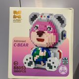  Đồ chơi lắp ráp : bộ xếp hình YKO Losto C-BEAR, 2616-2807pcs, +6ages, No. 88052,3,4,5 