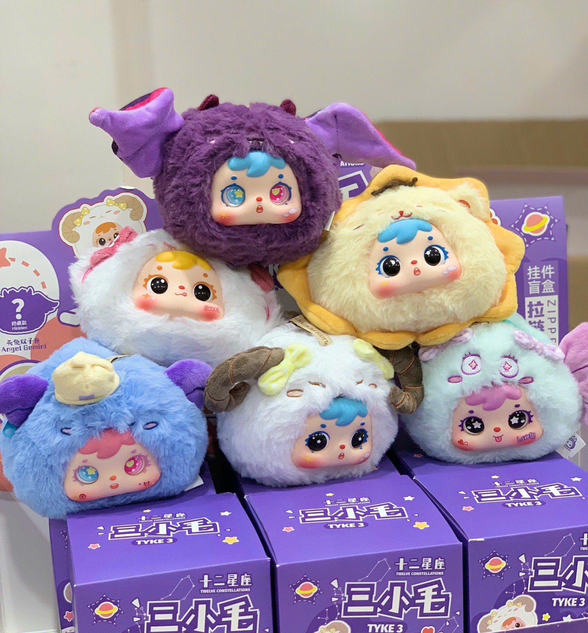  BLINDBOX SAMUEL : Blindbox Samuel 12 cung hoàng đạo ( hàng có sẵn ) 