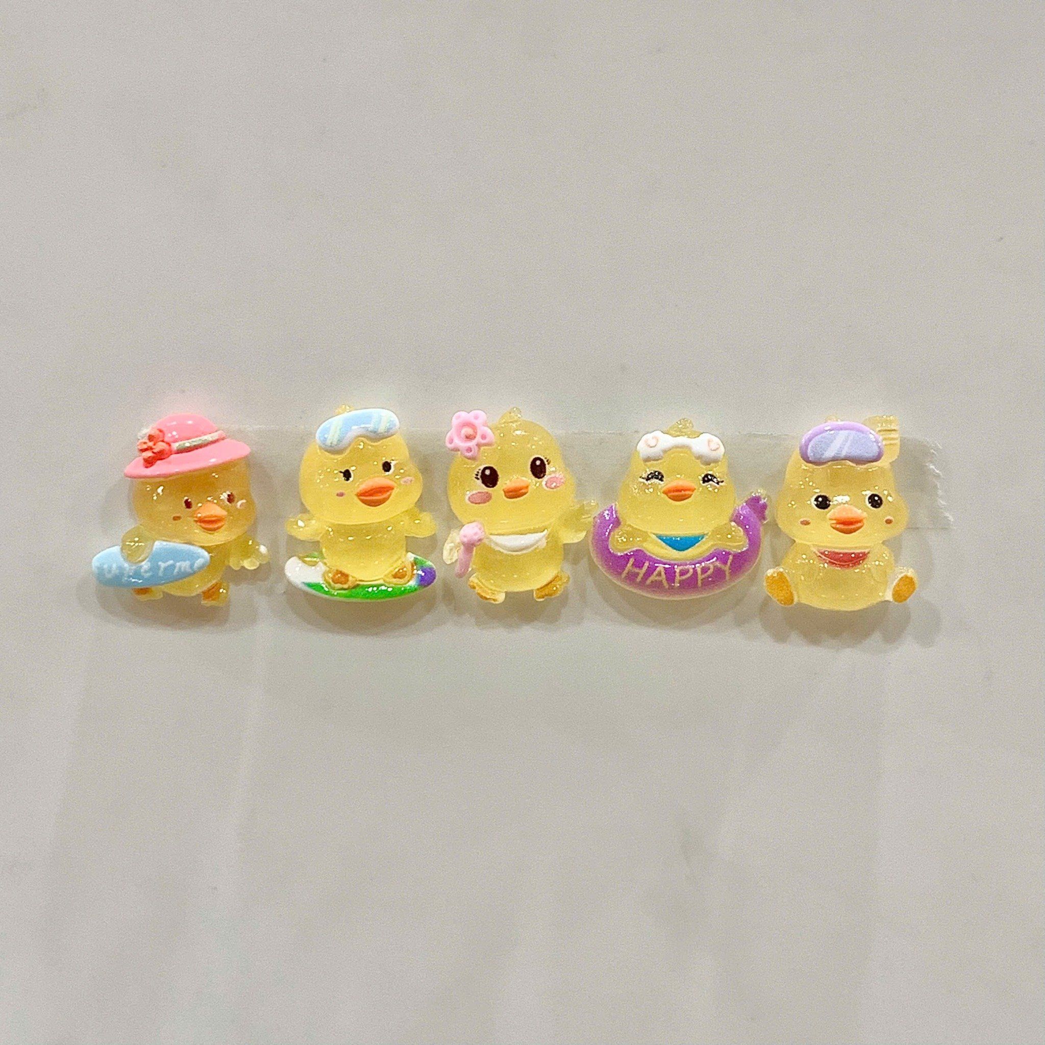  ĐỌC MÔ TẢ_Set 10-20-30-50 túi mù tự xé các loại charm mini ( Vịt, Heo, Capybara, Chai lọ, bst Sanrio ) 