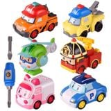  Bộ đồ chơi “Robocar Poli - Cartoon Car Series” 6 mô hình xe cứu hộ No. 3759 